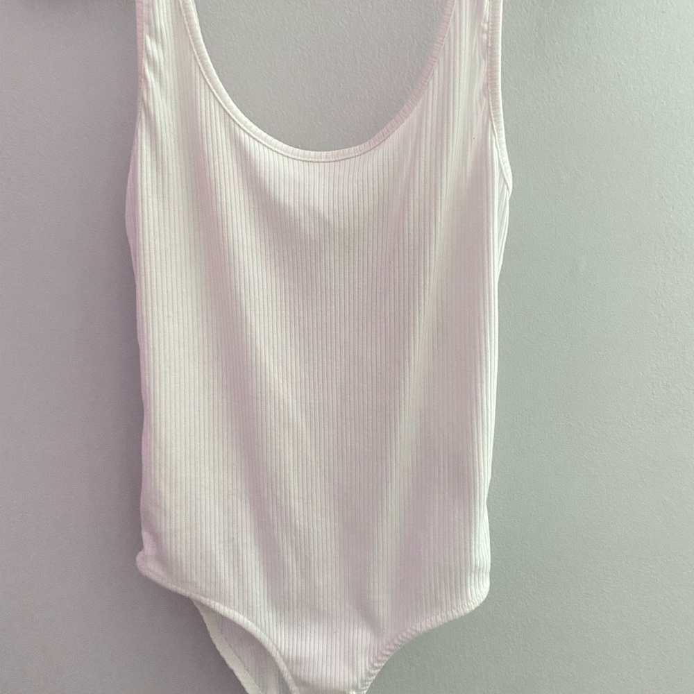 White tank bodysuit